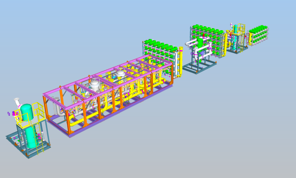 A 3D modular design by M. Davis