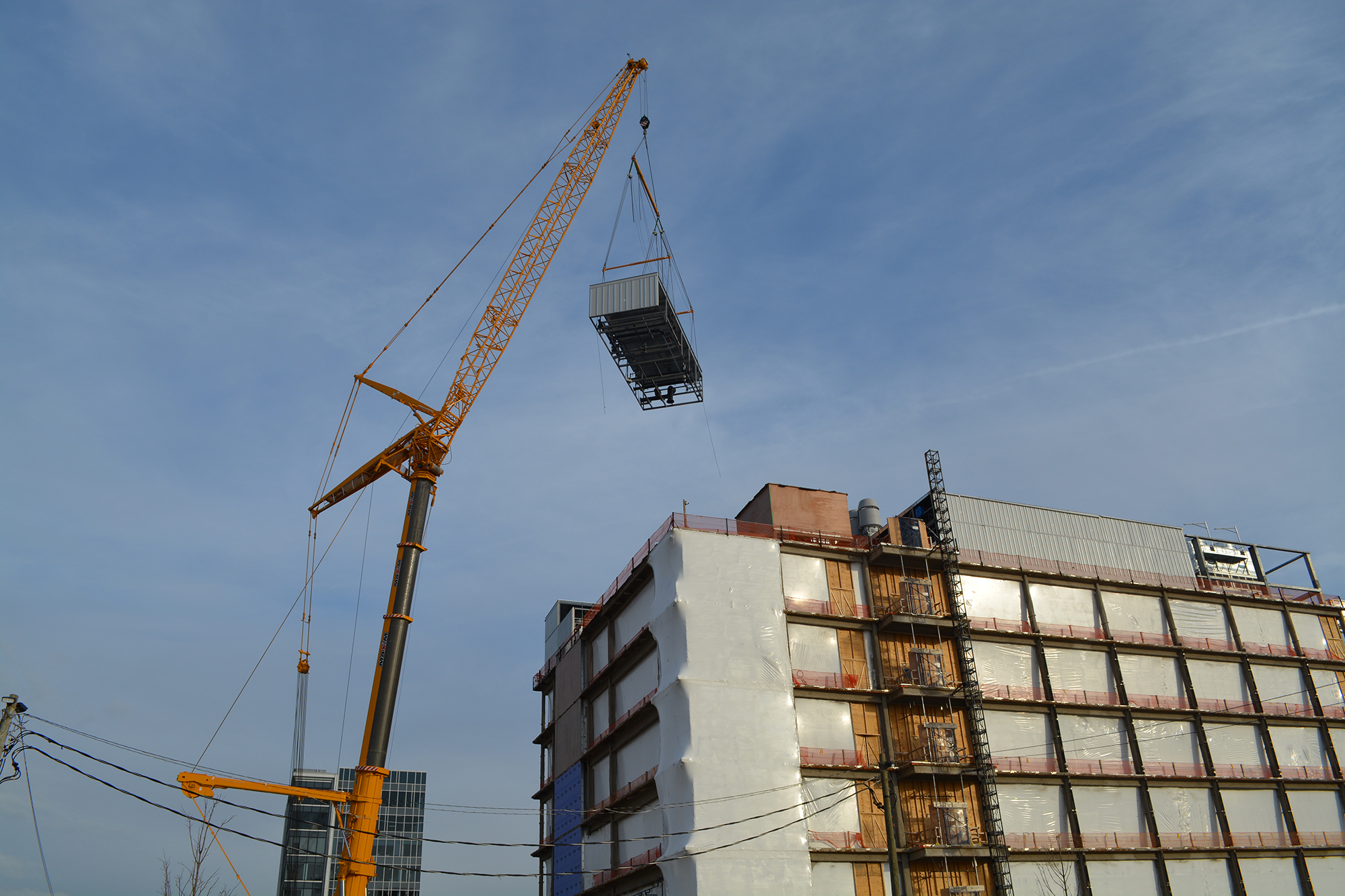 M. Davis Rigging of Modular Rooftop Units