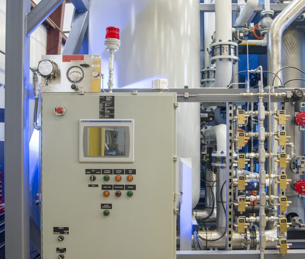 Control Panel built by M. Davis & Son on Modular Skid Control Panel built by M. Davis & Son on Modular Skid